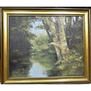 Mary Wastie painting Cornwall