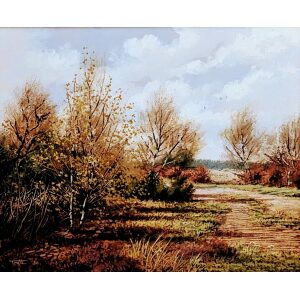 Richard Tratt painting heathland