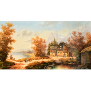 Renee Biegler painting
