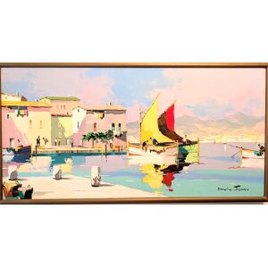 Doyly john painting of Beaulieu near Monte Carlo